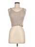 Lemon Tan Sleeveless Top Size M - photo 1