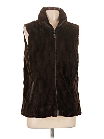 Charter Club Faux Fur Vest (view 1)