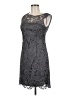 Cache Gray Cocktail Dress Size 6 - photo 1