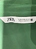 Zara Solid Green Long Sleeve Blouse Size S - photo 7