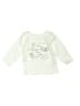 Carter's 100% Cotton Ivory 3/4 Sleeve T-Shirt Size Newborn - photo 1