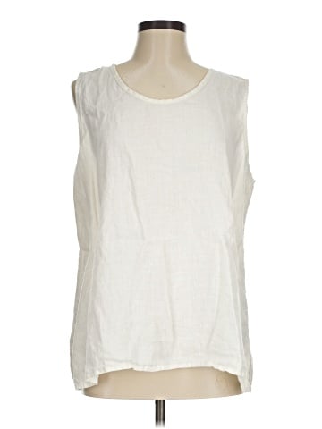 Flax Sleeveless Blouse (view 1)