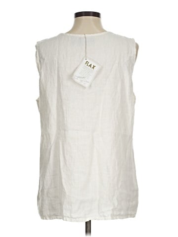 Flax Sleeveless Blouse (view 2)