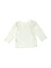 Carter's 100% Cotton Ivory 3/4 Sleeve T-Shirt Size Newborn - photo 2