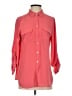Ann Taylor LOFT 100% Polyester Solid Red 3/4 Sleeve Blouse Size S - photo 1