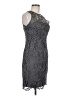 Cache Gray Cocktail Dress Size 6 - photo 4