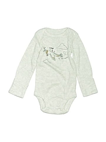 Carter's Long Sleeve Onesie (view 1)