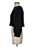 AaKaa 100% Polyester Black 3/4 Sleeve Blouse Size S - photo 5