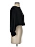 AaKaa 100% Polyester Black 3/4 Sleeve Blouse Size S - photo 4