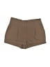 Forever 21 Solid Brown Shorts Size S - photo 1