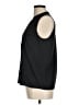 Banana Republic 100% Polyester Black Sleeveless Blouse Size M - photo 5