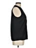 Banana Republic 100% Polyester Black Sleeveless Blouse Size M - photo 4