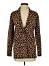 Ann Taylor Animal Print Brown Blazer Size XS - photo 1