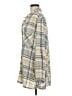 Robert Louis Plaid Gray Long Sleeve Blouse Size 2X - photo 5
