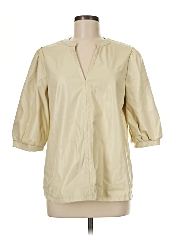 First Love 3/4 Sleeve Button-Down Shirt (view 1)