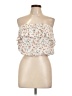 By Grace 100% Rayon Ivory Sleeveless Blouse Size L - photo 1