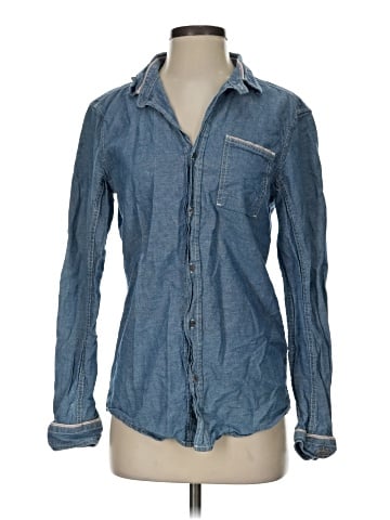 Diesel Long Sleeve Button-Down Shirt (view 1)