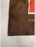 Céline 100% Silk Graphic Orange Brown Silk Scarf One size - photo 6