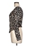 Just Polly Brown Long Sleeve Top Size L - photo 5