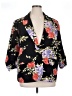 Colleen Lopez Floral Black Blazer Size XL - photo 1