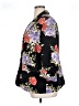 Colleen Lopez Floral Black Blazer Size XL - photo 5