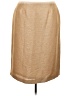 Kasper 100% Polyester Solid Tan Casual Skirt Size 18 - photo 1