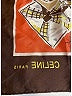 Céline 100% Silk Graphic Orange Brown Silk Scarf One size - photo 8