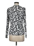 Lands' End Silver Long Sleeve Blouse Size M - photo 2