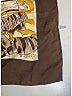 Céline 100% Silk Graphic Orange Brown Silk Scarf One size - photo 10