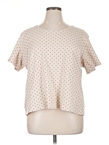 Karen Scott Short Sleeve Blouse (view 1)