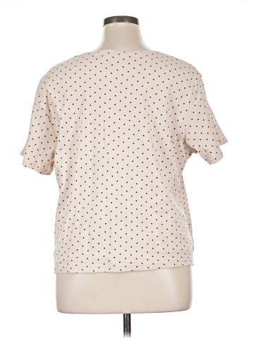 Karen Scott Short Sleeve Blouse (view 2)