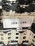 John & Jenn Chevron-herringbone White Pullover Sweater Size XL - photo 4