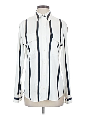 Equipment Long Sleeve Button-Down Shirt (view 1)