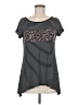 Vanilla Sugar Black Short Sleeve Top Size M - photo 1