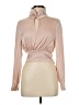 Love Tree Tan Long Sleeve Blouse Size M - photo 1