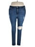 Old Navy Hearts Blue Jeans Size 18 - photo 1