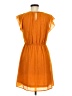 H&M 100% Polyester Orange Casual Dress Size 8 - photo 2