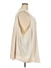 Torrid 100% Polyester Ivory Sleeveless Blouse Size 5X Plus (6) - photo 4