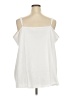 Torrid Ivory Sleeveless T-Shirt Size 5X Plus (6) - photo 2