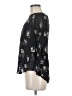 Witchery 100% Viscose Black 3/4 Sleeve Blouse Size 8 - photo 5