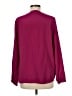 Willi Smith 100% Polyester Burgundy Long Sleeve Blouse Size M - photo 2