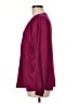 Willi Smith 100% Polyester Burgundy Long Sleeve Blouse Size M - photo 5