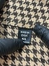 Shein Curve 100% Polyester Houndstooth Brown Blazer Size 20 Plus (4) - photo 6