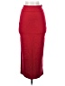 TheMogan Solid Red Formal Skirt Size S - photo 1