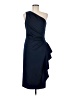 Xscape Solid Blue Cocktail Dress Size 8 - photo 1