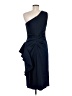 Xscape Solid Blue Cocktail Dress Size 8 - photo 2