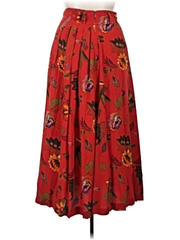 Linda Allard Ellen Tracy Silk Skirt (view 2)