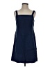 Theory Solid Blue Casual Dress Size 4 - photo 1