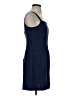Theory Solid Blue Casual Dress Size 4 - photo 4