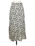 Leith 100% Rayon Animal Print Ivory Casual Skirt Size XS - photo 1